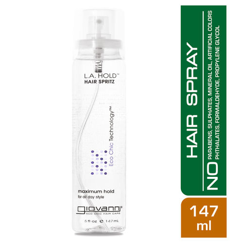 Giovanni Organic La Hold Hair Spray Spritz Buy Giovanni Organic La Hold Hair Spray Spritz Online At Best Price In India Nykaa
