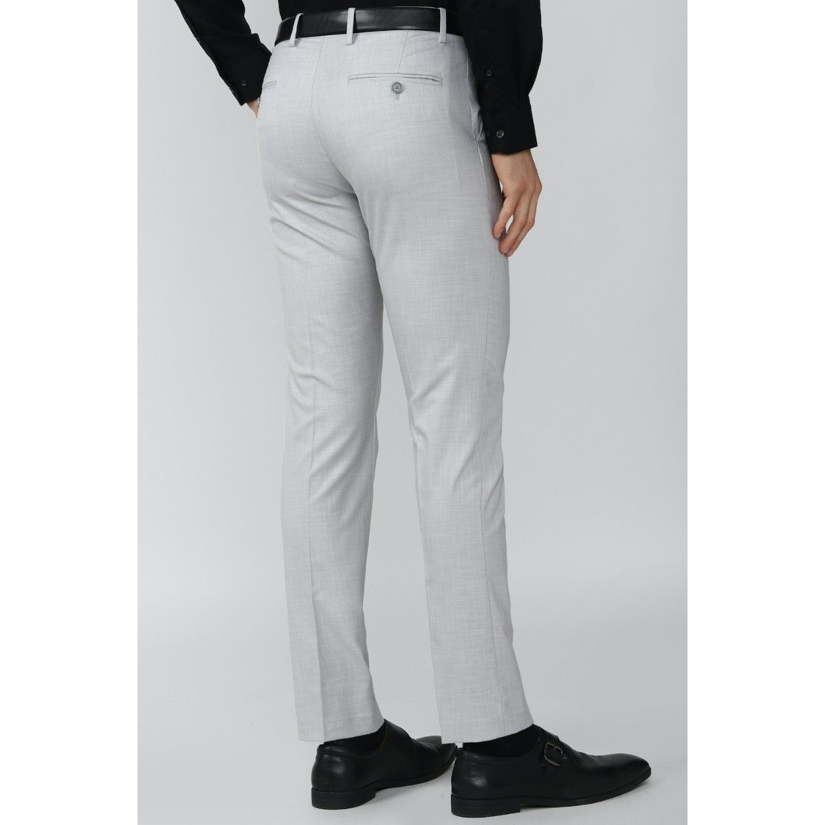 32 And 36 Grey Peter England Trousers at Rs 1499/piece in Bengaluru | ID:  19094410073