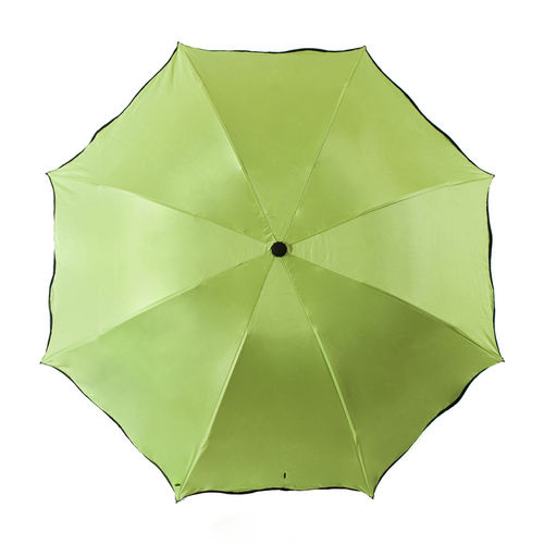Buy Pipa Bella by Nykaa Fashion Green Wavy Solid Umbrella Online