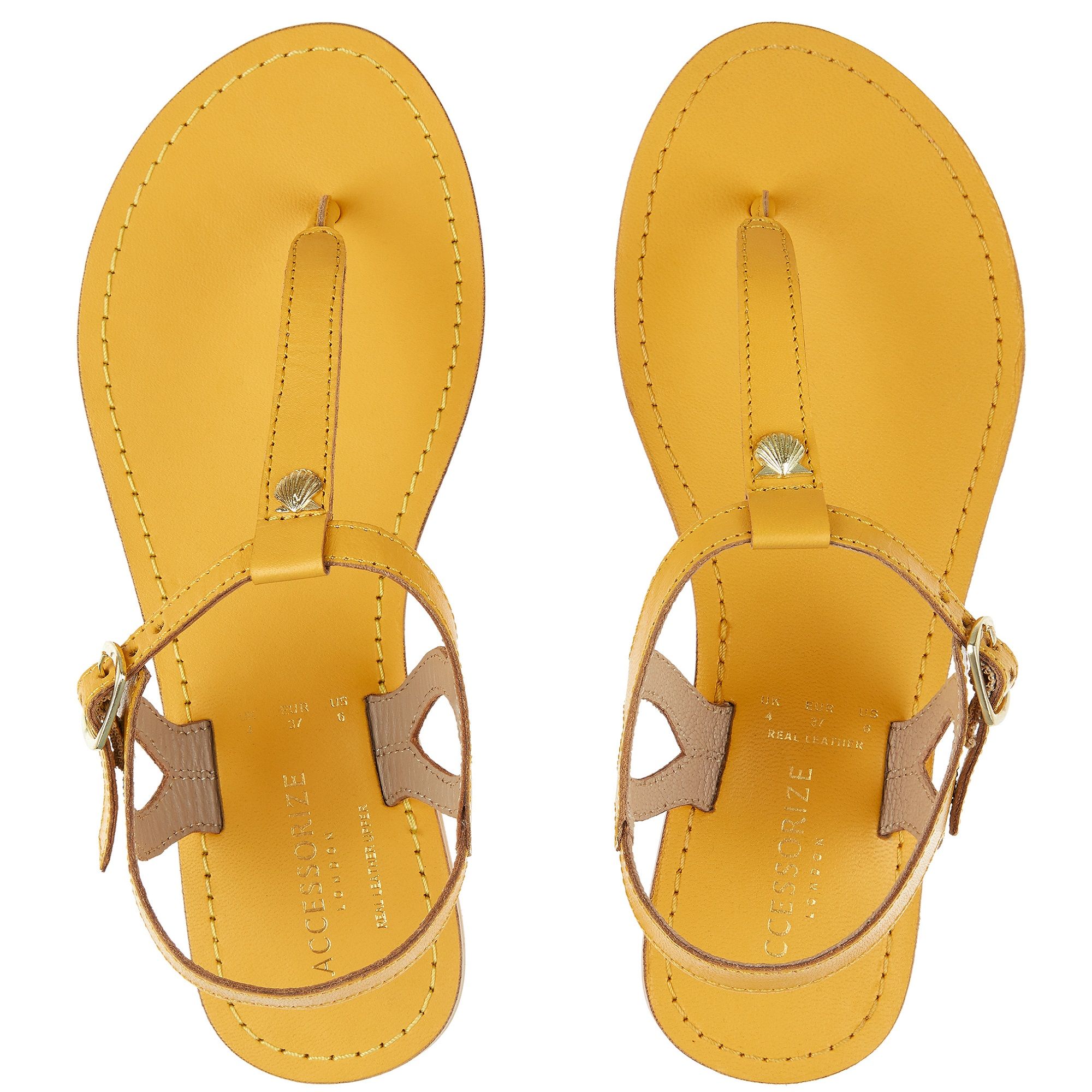 Buy Catwalk Women Yellow Solid Sandals - Heels for Women 8607703 | Myntra