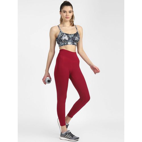 Buy adidas Yoga Ls Ll Aop Blue Training Bra Online