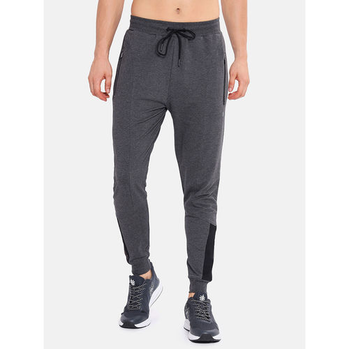 Buy Cultsport Contrast Panel High Waist Running Tights Grey online