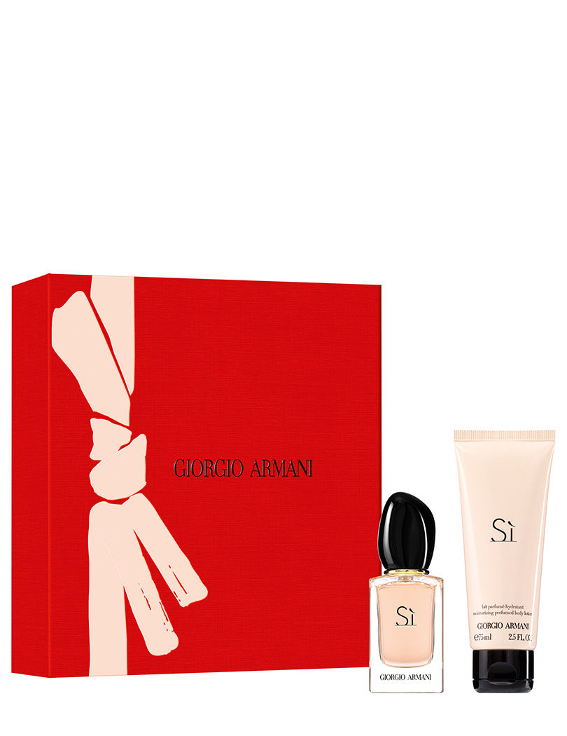 Giorgio Armani Si EAU De Parfum Pour Femme With Body Lotion