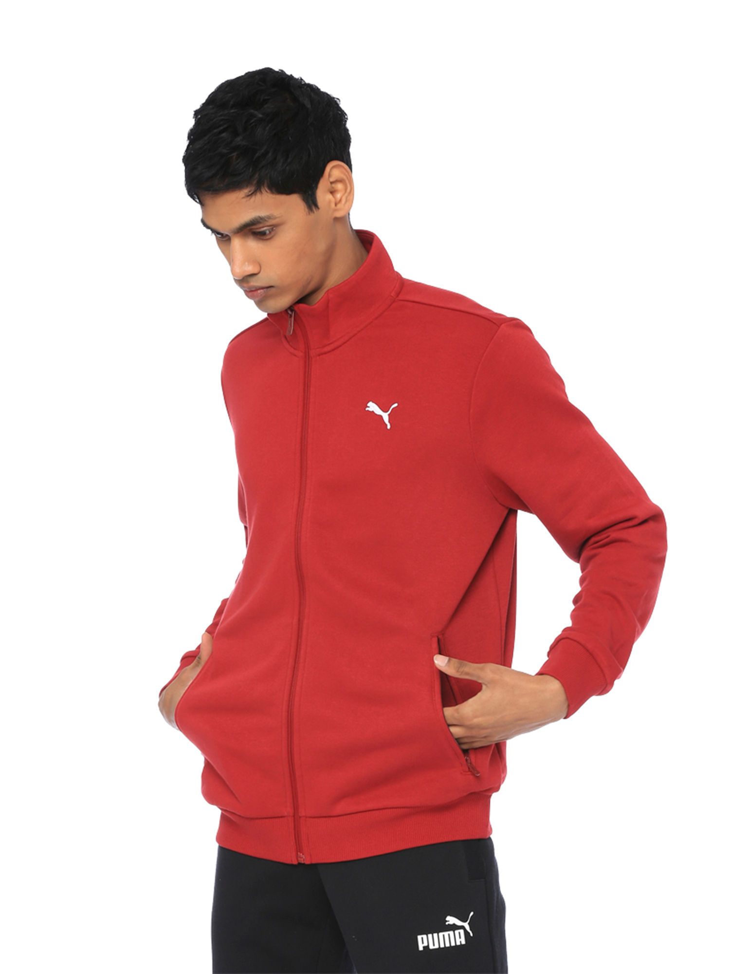 Puma red 2024 jacket india