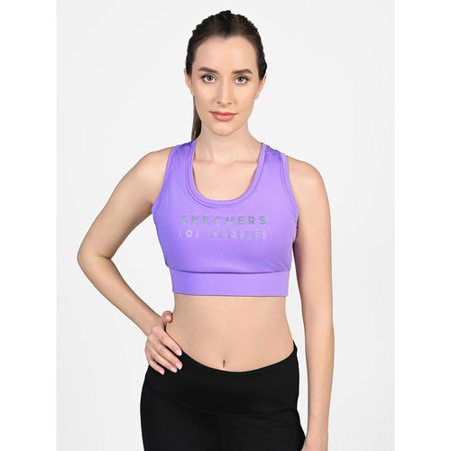 Buy SKECHERS Purple Women Racerback Sports Bra Online
