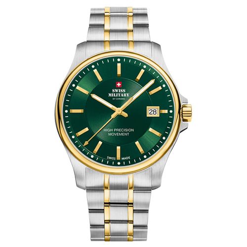 Buy Swiss Military by Chrono Green Dial Swiss Made Watch for Men