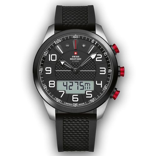 Swiss Military by Chrono Black Dial Swiss Made Watch for Men