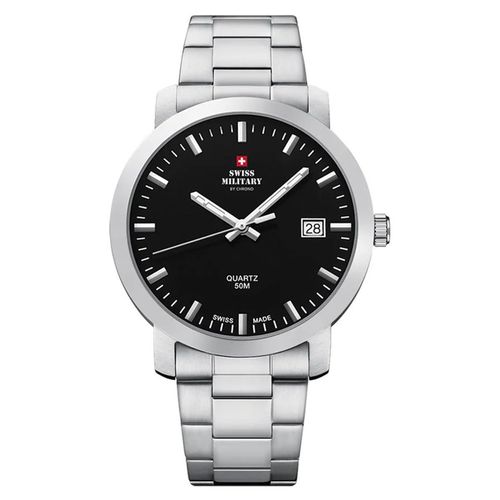 Swiss Military by Chrono Black Dial Swiss Made Watch for Men