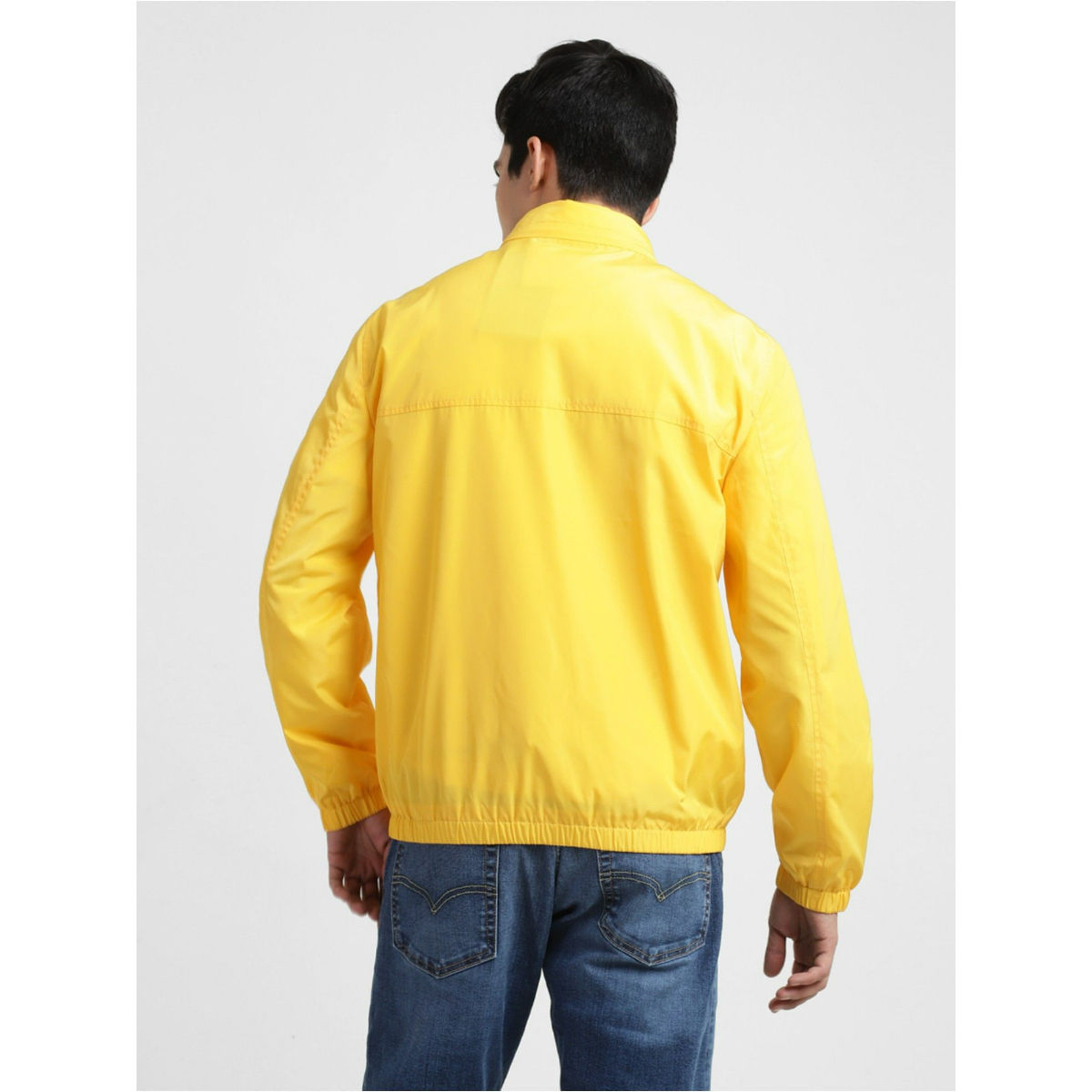 Mens yellow sports discount jacket