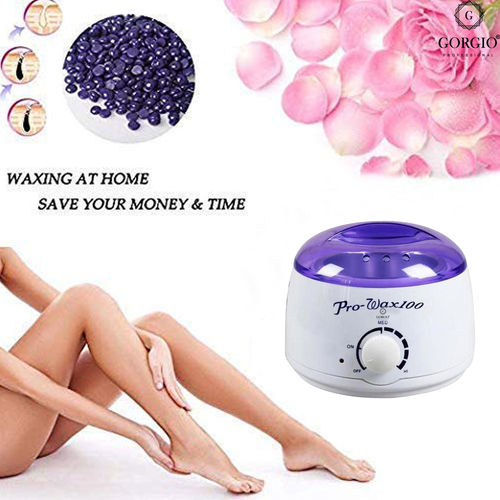 Buy Gorgio Professional Wax Heater With Wax Spatuls And Wax Strips