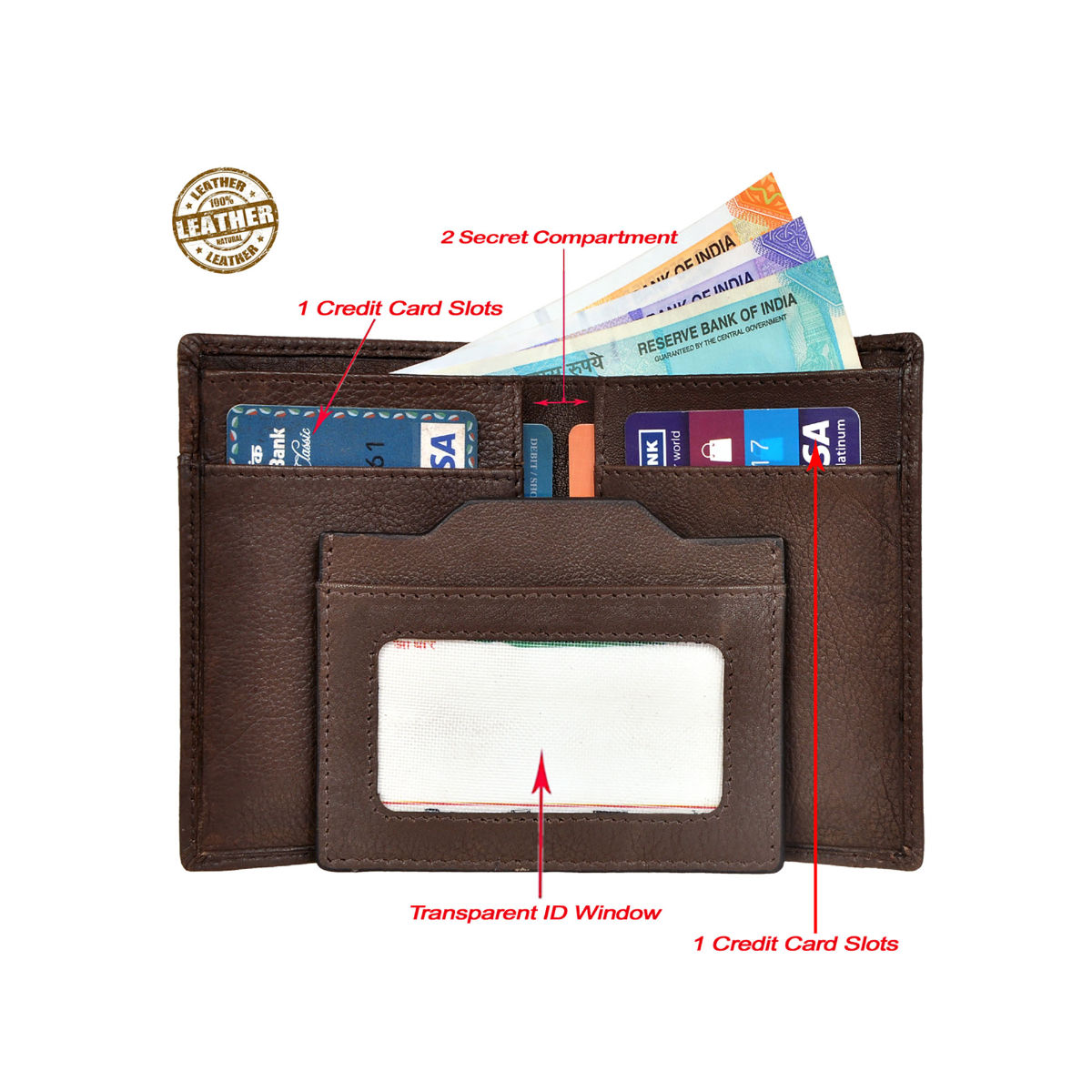 Allen Cooper Leather Wallets For Men Buy Allen Cooper Leather Wallets