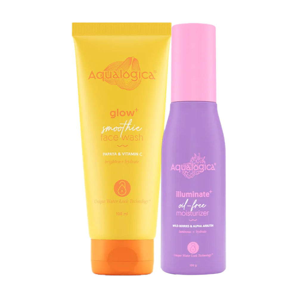 Buy Aqualogica Glow Smoothie Face Wash + Illuminate Oil Free ...