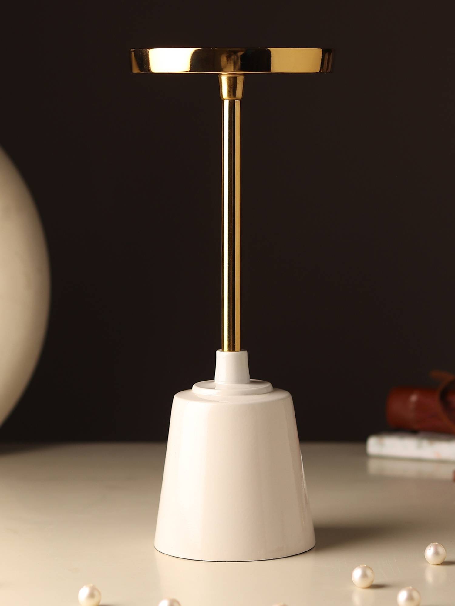 De Maison Decor Altura Piccolo Gold Candle Holder - Small