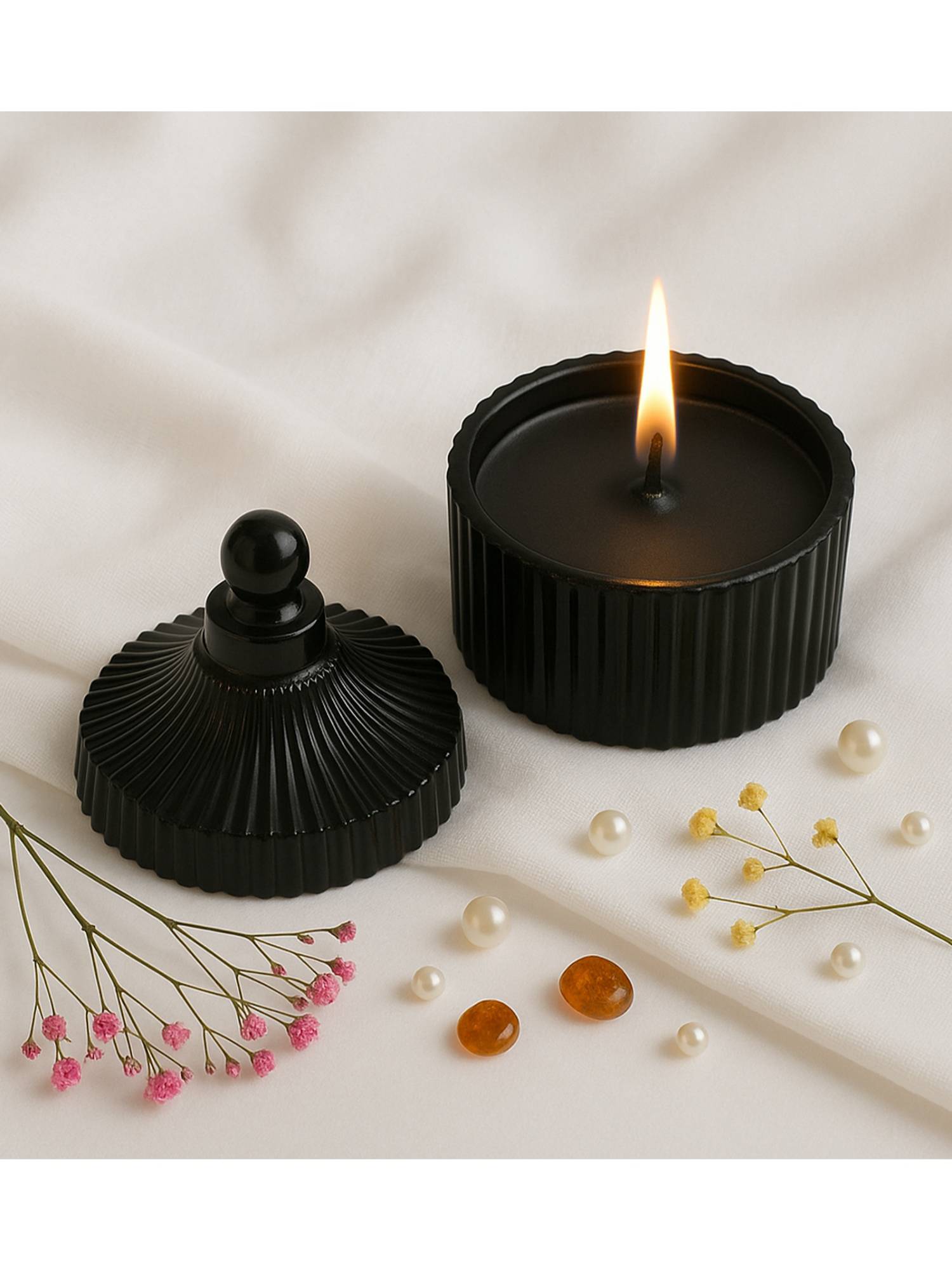 De Maison Decor Elara Midnight Oud Candle