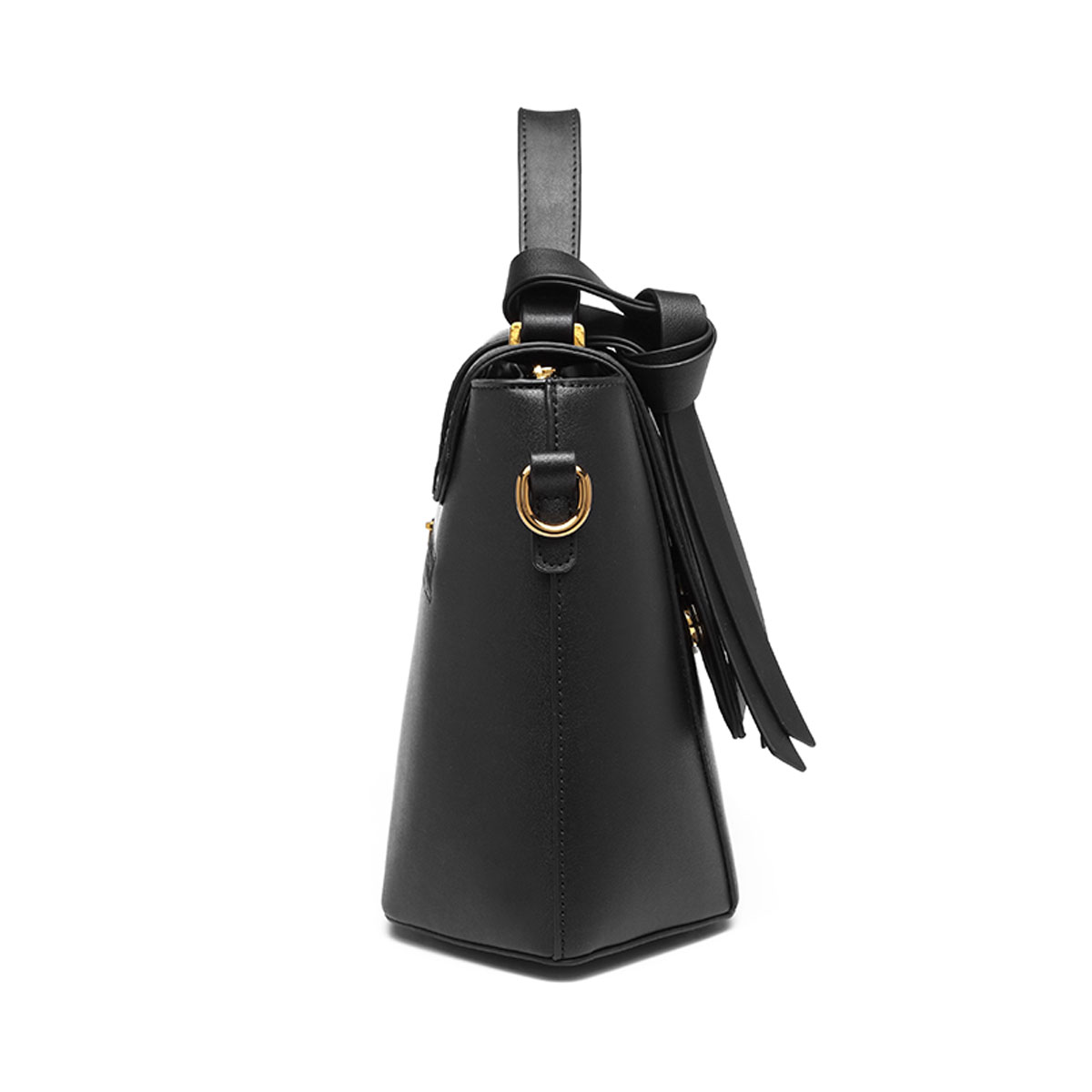 Buy Diana Korr Clarque Link Tie Knot Satchel Black Online