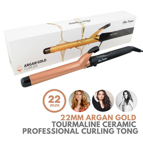 Alan Truman Argan Gold Curler 22 Mm Buy Alan Truman Argan Gold Curler 22 Mm Online At Best Price In India Nykaa