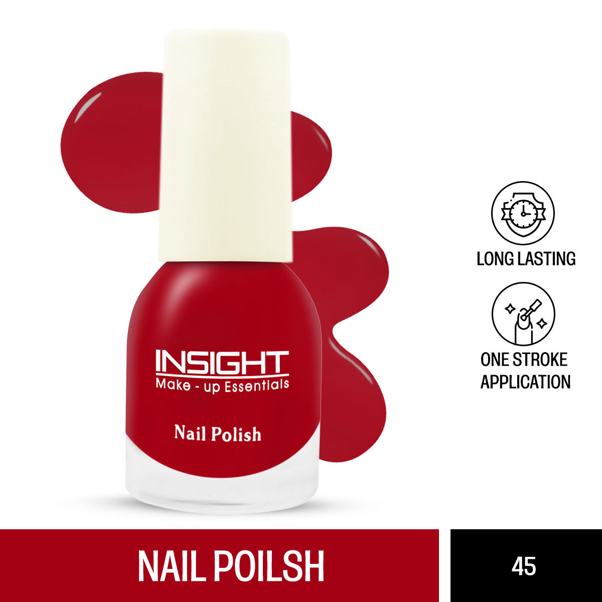 Buy INSIGHT Cosmetics Pastel Colour Nail Polish - Long-Lasting, Toxic Free  Online at Best Price of Rs 70 - bigbasket