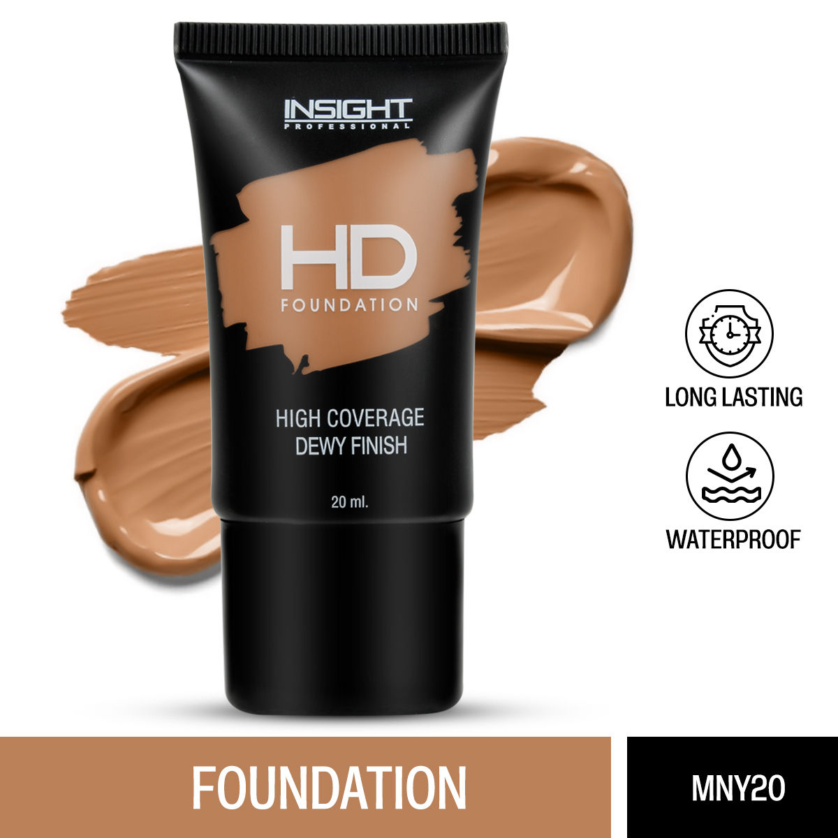 Insight Cosmetics HD Foundation - MNY 20