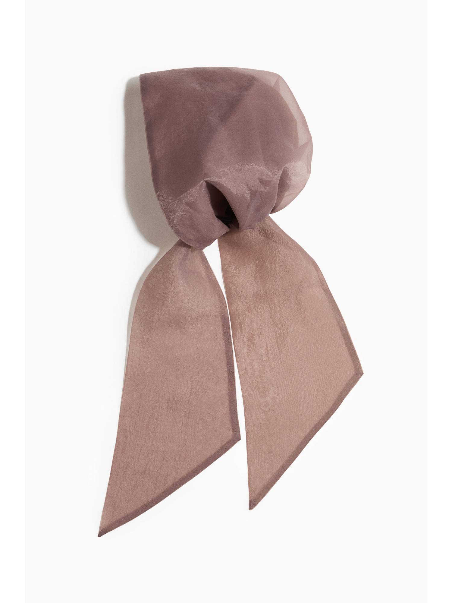 H&M Women Purple Chiffon Head Scarf