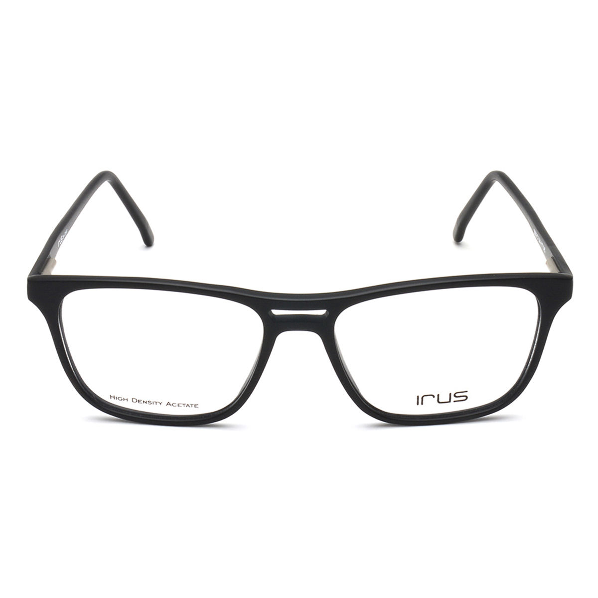 IRUS Rectangle IR2009C7FR Black Large Eyeglass Frames