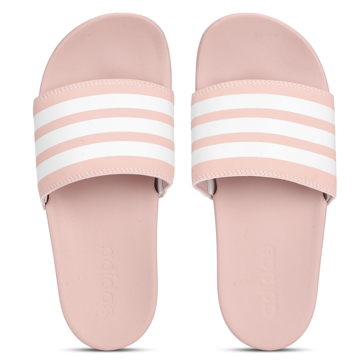 adidas Adilette Cf Stripes W Pink Swim Slide UK 4