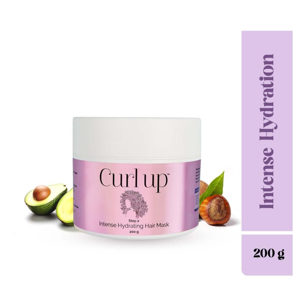 Curl Up Intense Hydrating Hair Mask - Deep Conditioner for Curly Hair & Wavy Hair - Silicone Free
