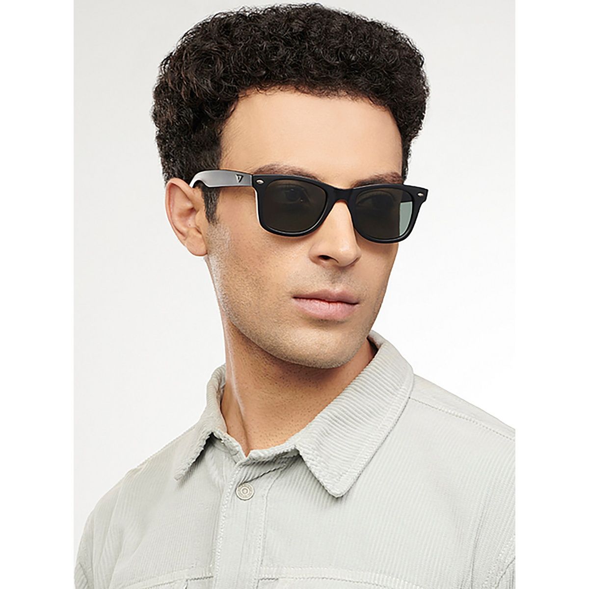 Vincent Chase Black Large Square Sunglasses With Cleaning Cloth And ...