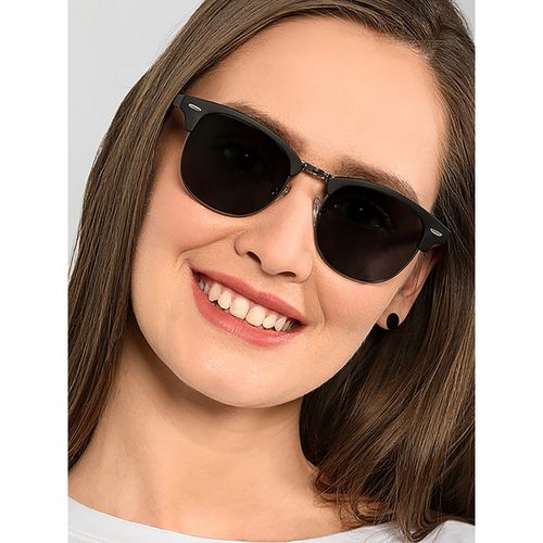 Buy Vincent Chase by Lenskart Black Large Square Sunglasses With