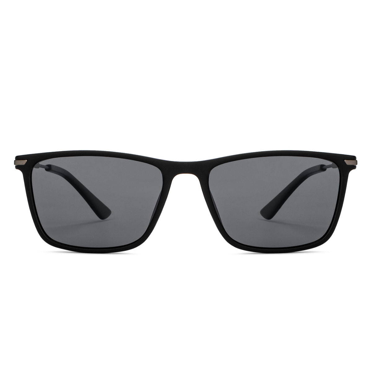 Vintage Brown Black Retro Rectangular Frame G-15 Lens Full Rim| 400% UV  Protection | Premium & Stylish Round Sunglasses for Men & Women (Small)