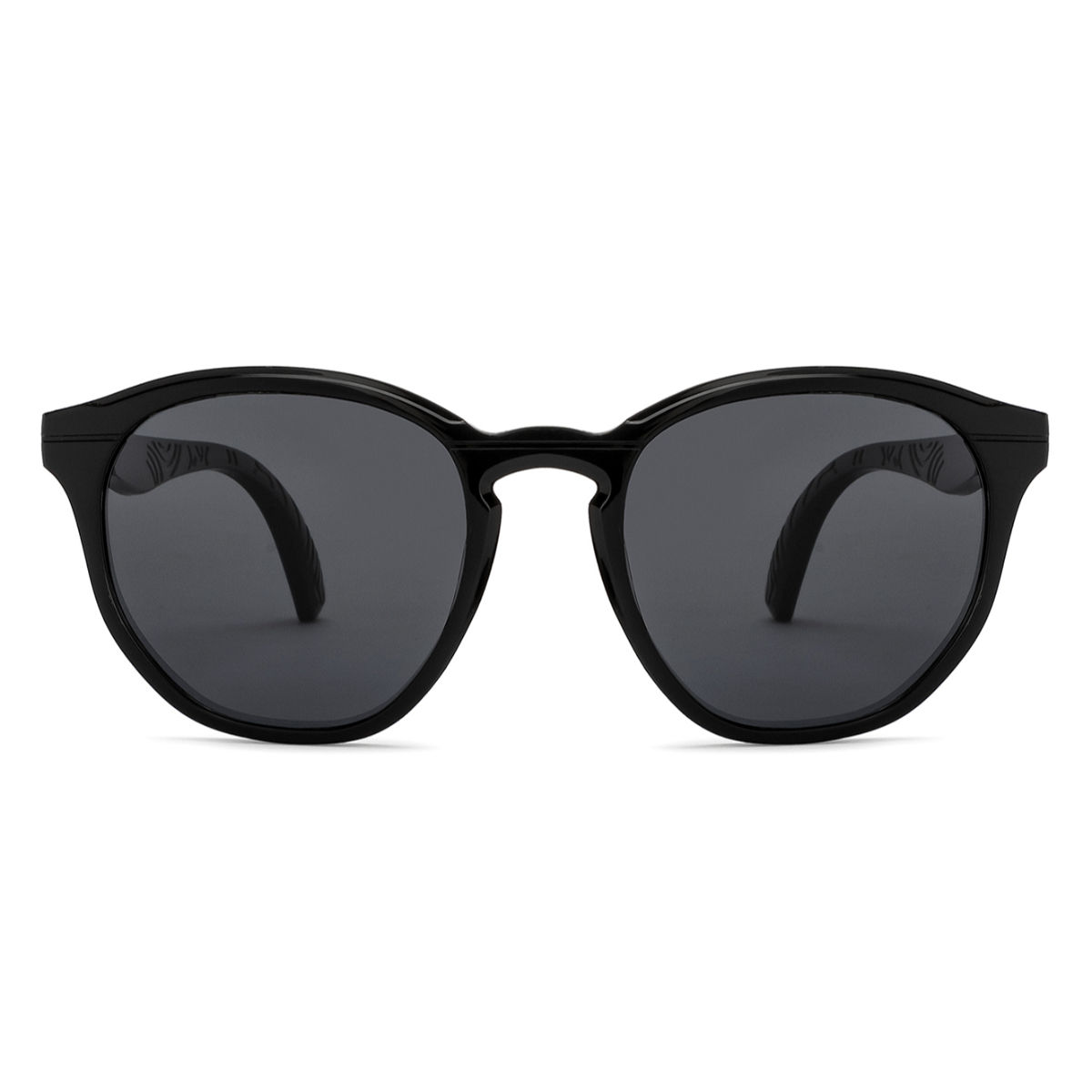 Gold Frame Black Lens Small Square Sunglasses | PrettyLittleThing USA