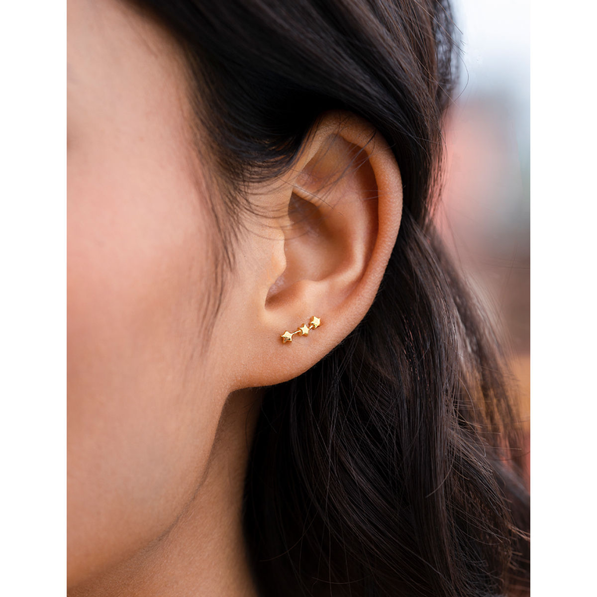 Buy Gold-Toned Earrings for Women by Shaya Online