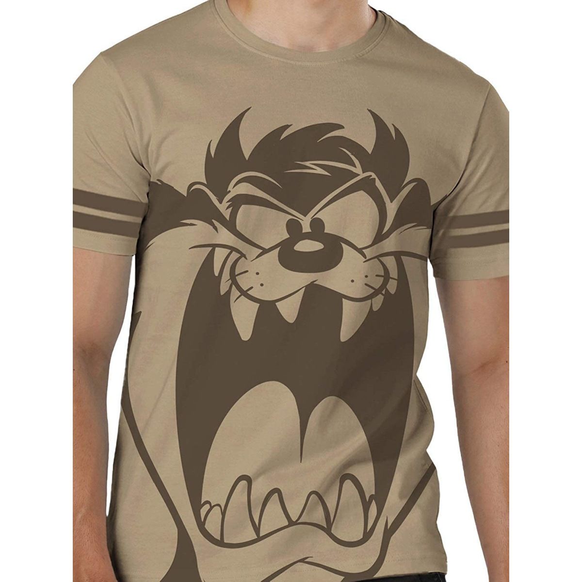 The Souled Store Men Official Looney Tunes Taz Attack Brown T-Shirts ...