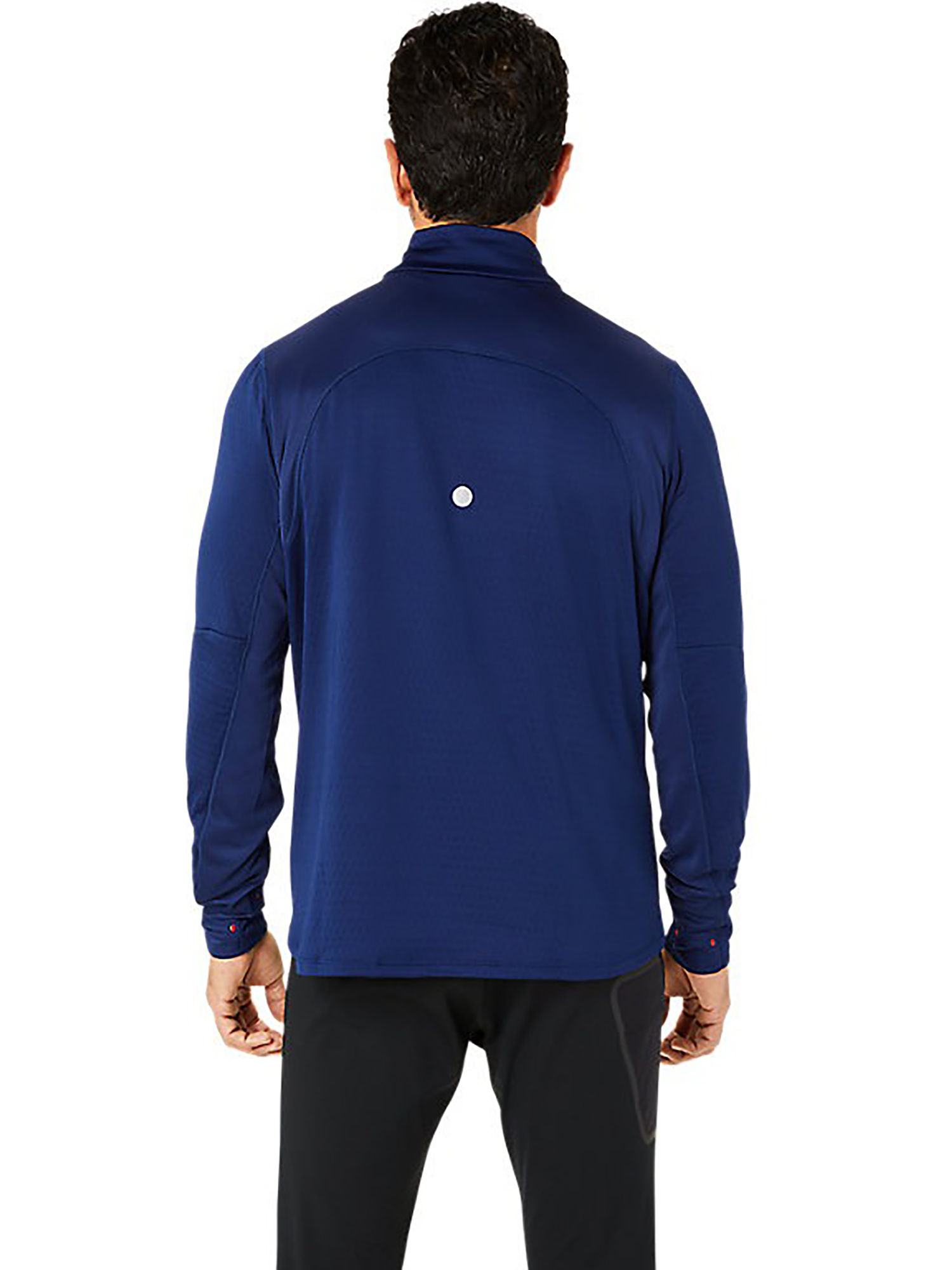 Buy ASICS Activewear Blue Road Winter 1/2 Zip Mid Layer T-Shirt Online