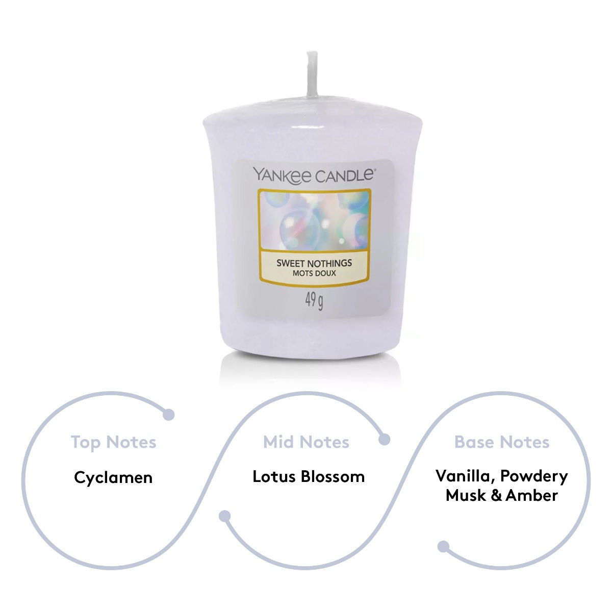 Yankee Candle Original Votive Scented Candle Sweet Nothings Buy