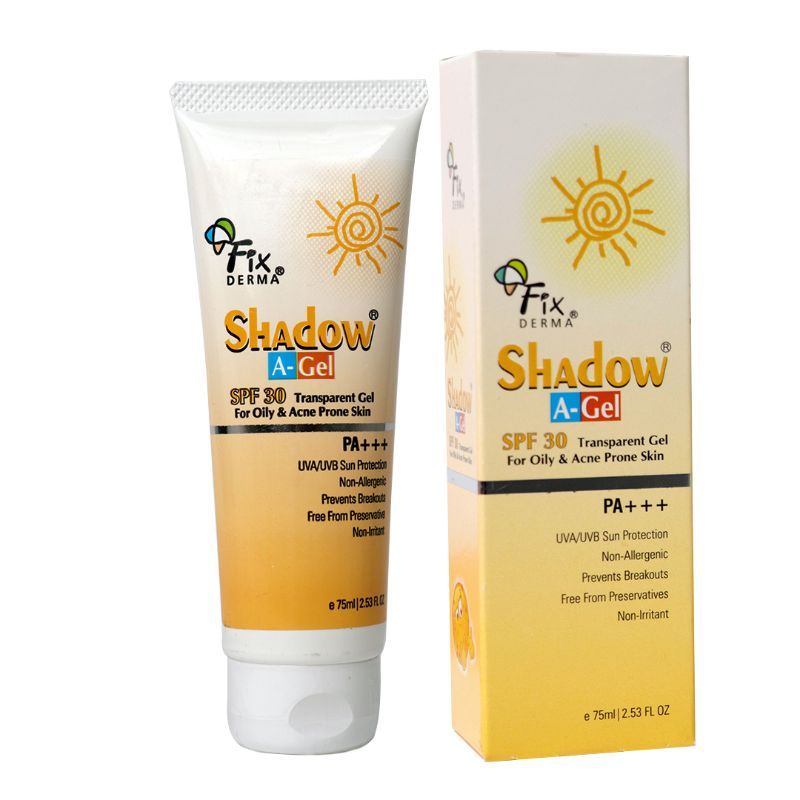 Fixderma Shadow Agel Spf 30 Sunscreen For Acne Prone Skin, Nonoily, Uva 