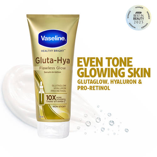 best glutathione lotion Vaseline Gluta-Hya Flawless Glow Bright, Even Tone Skin Infused Moisturizer Buy Klow Peptide (BPC-157 Soothing & Calming Color:Light Pink / Silver - Vinyl