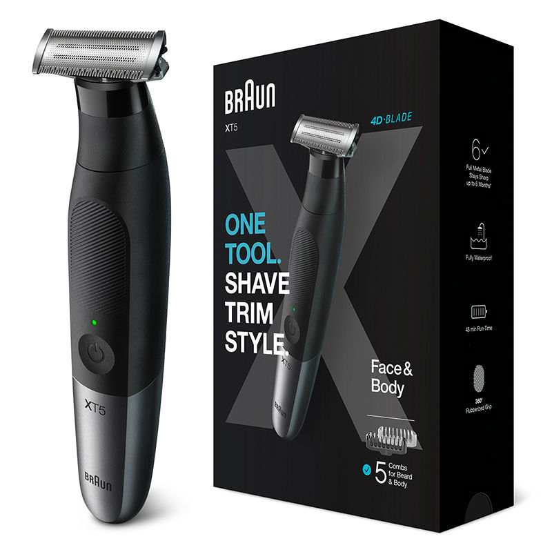 Braun Series Xt5100 Beard Trimmer, Shaver And Electric Razor For Men - One Tool