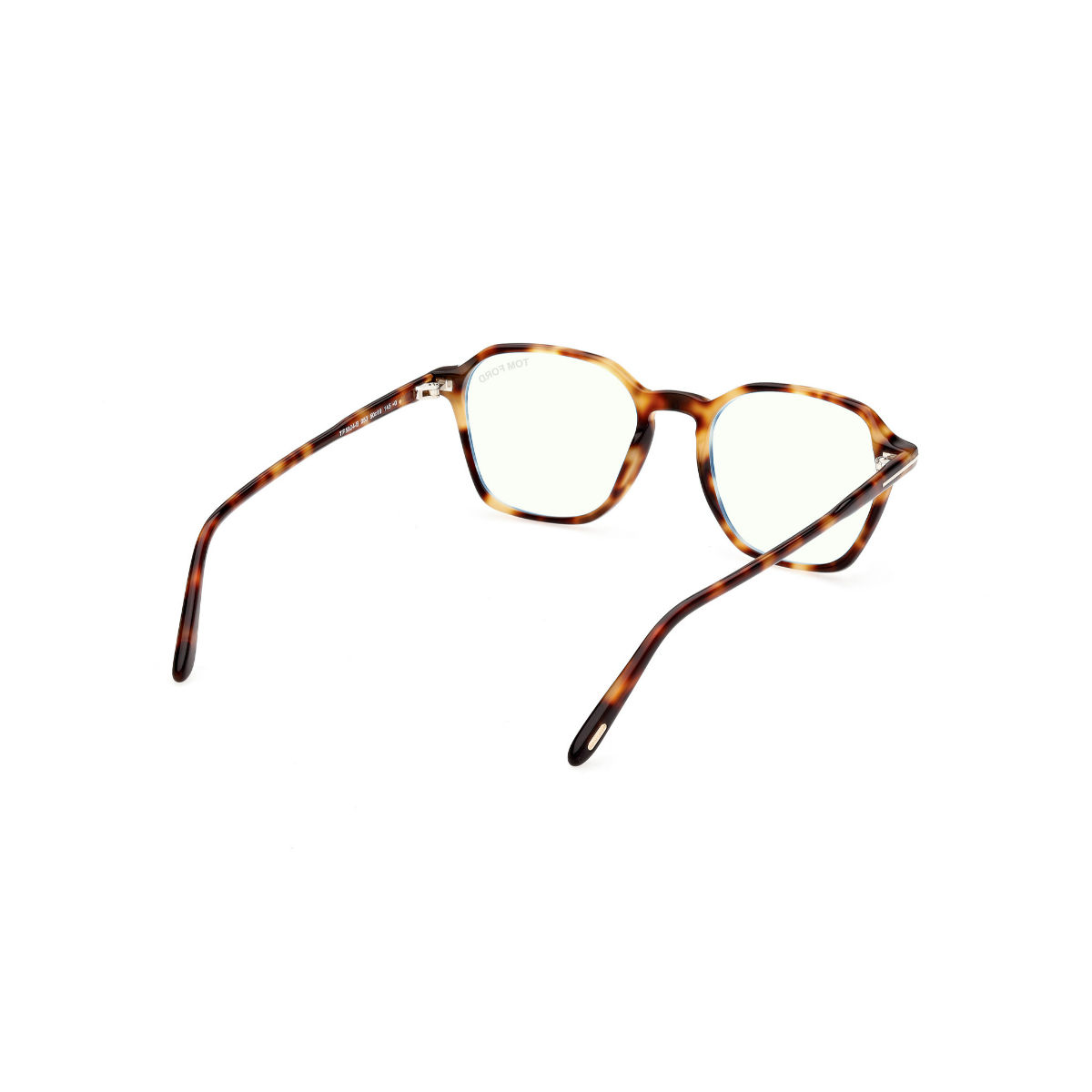 Tom Ford FT5804-B50053 Blue Block Square Eye Frames for Men (50): Buy Tom Ford FT5804-B50053