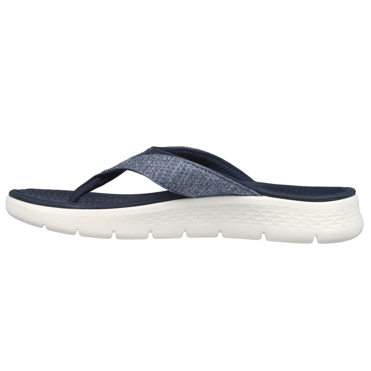 Buy SKECHERS GO WALK FLEX SANDAL Navy Blue Flipflops Online