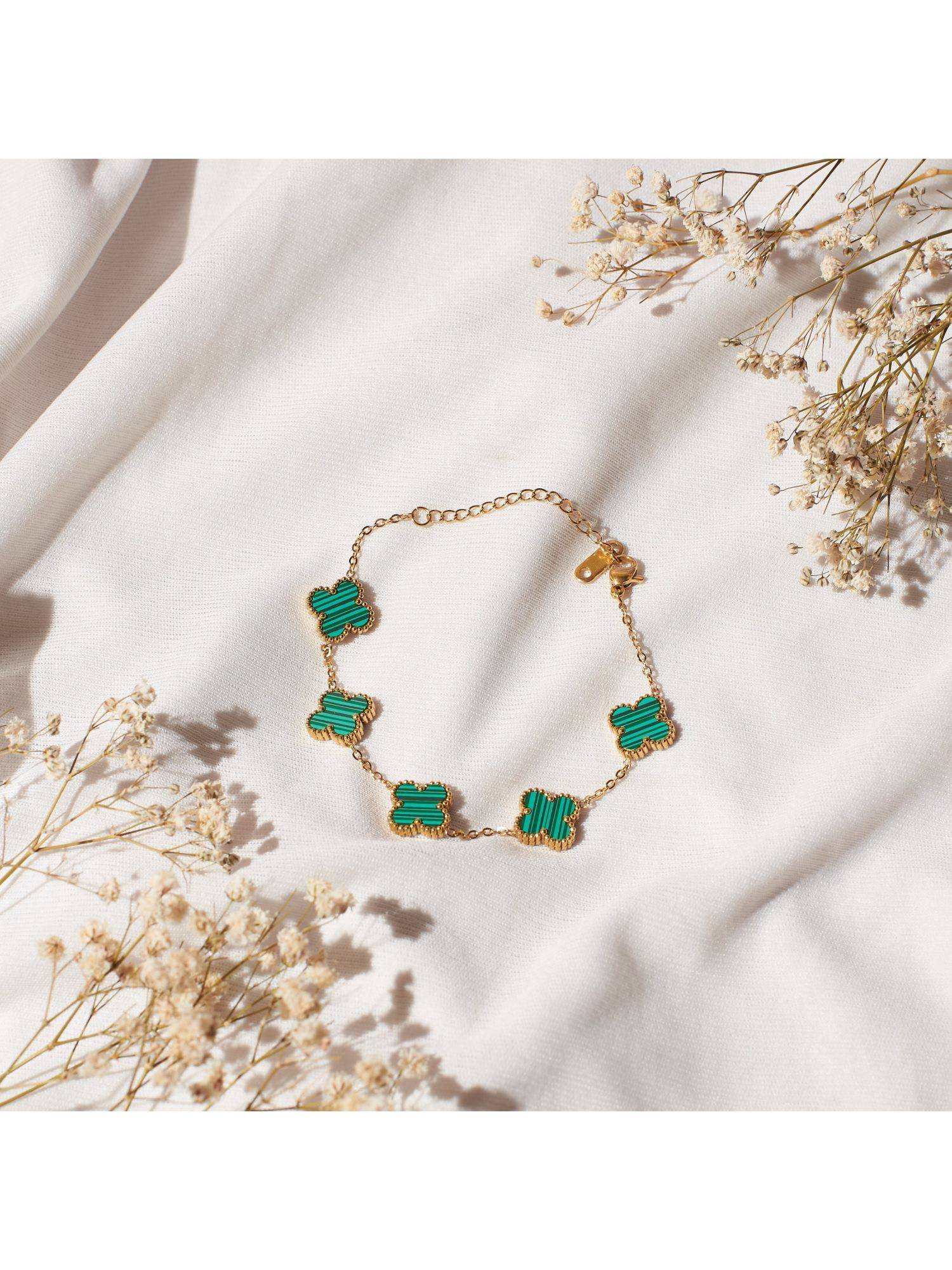 Salty Citadel Green Bracelet