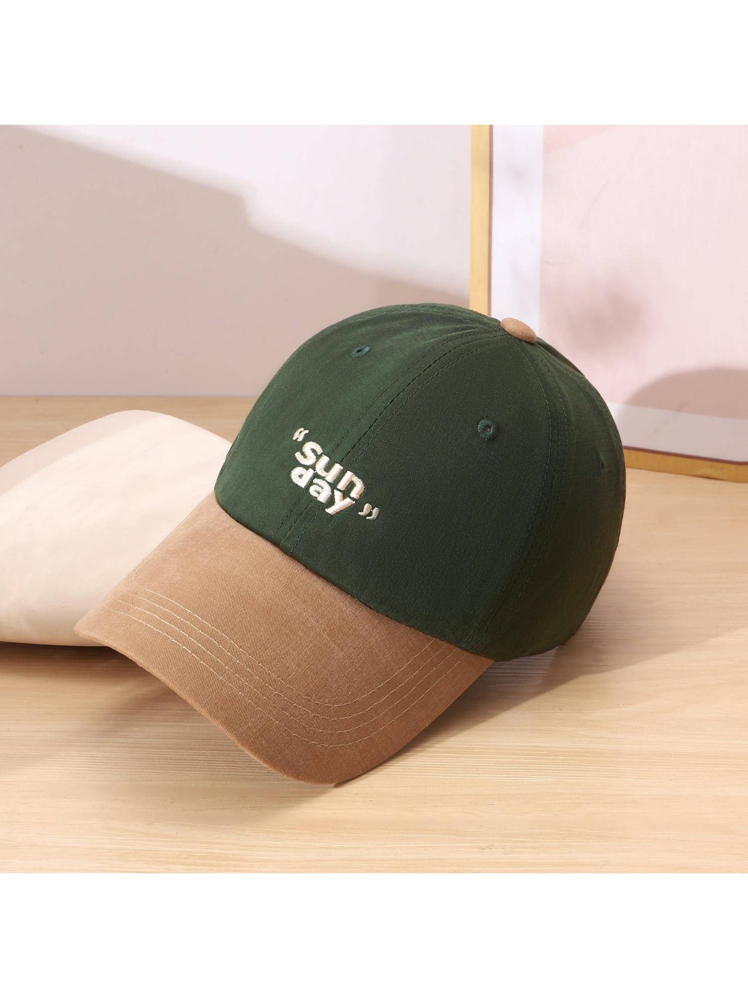 Salty Sunday 2-Tone Green Brown Cap