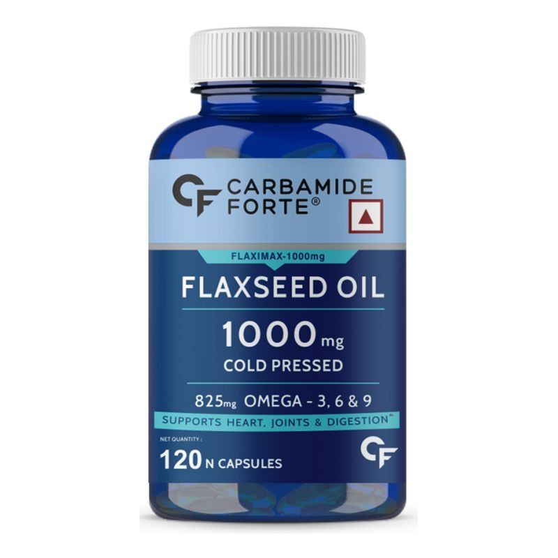 Carbamide Forte Flaximax 1000mg Flaxseed Oil Supplement