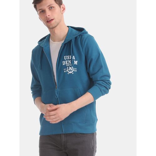 Buy U.S. Polo Assn. Hooded Zip Up Sweatshirt 