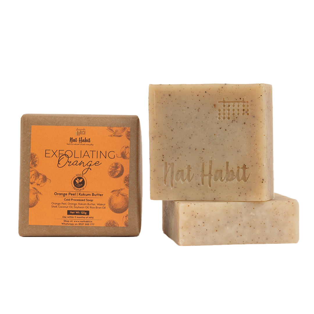 Nat Habit Exfoliating Orange Cold Processed Soap Buy Nat Habit