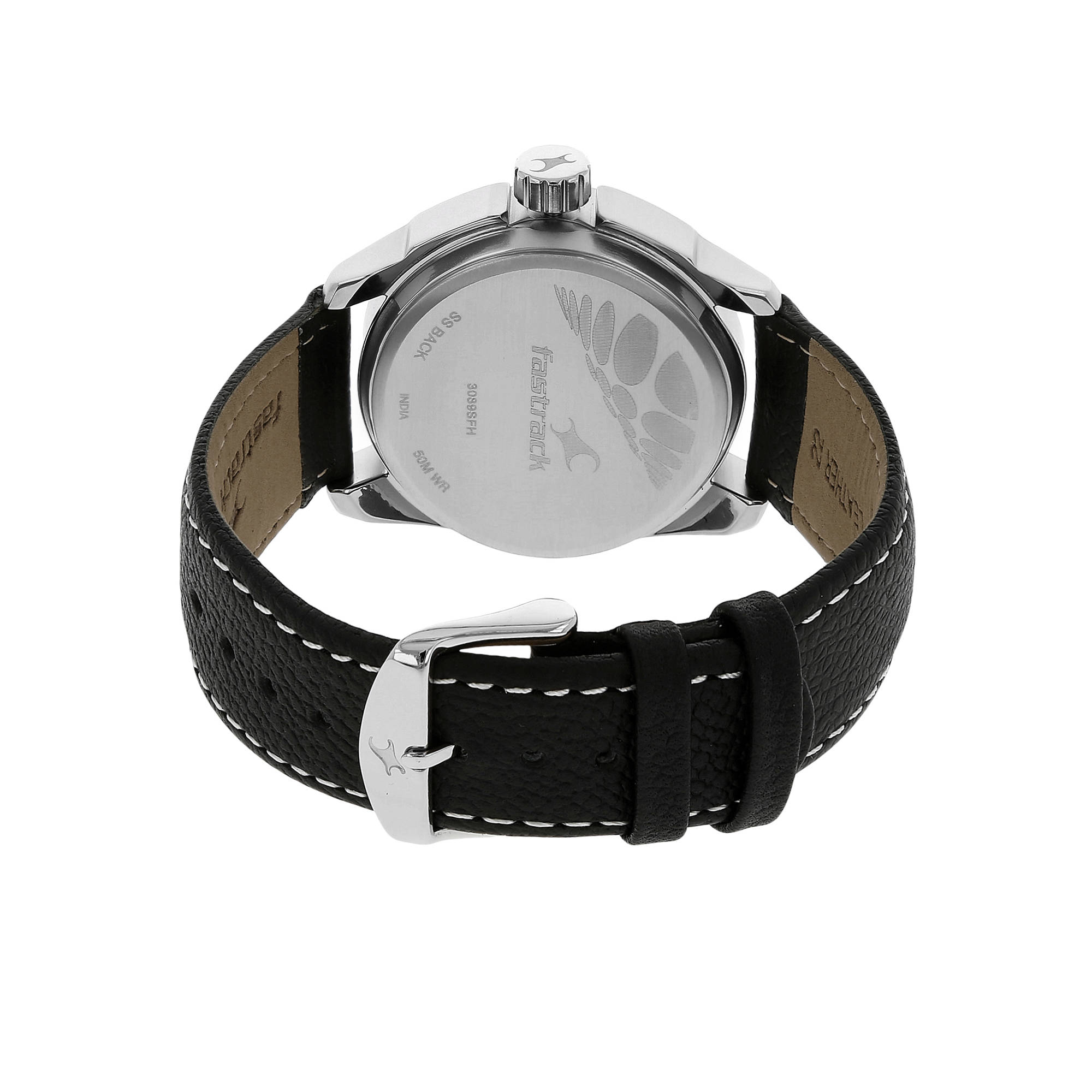 Buy Fastrack NM3089SL04 Black Dial Analog Watch For Men Online