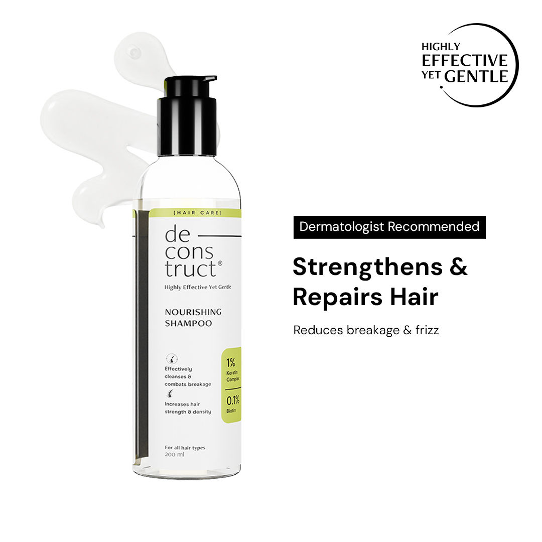 Deconstruct Nourishing Shampoo With Keratin & Biotin For Hair Breakage