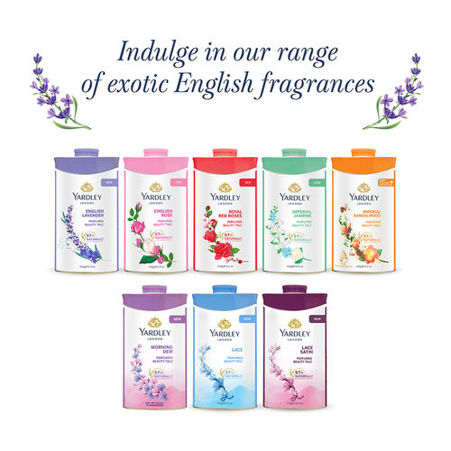 Yardley London English Lavender Fragrant Beauty Talc For Women