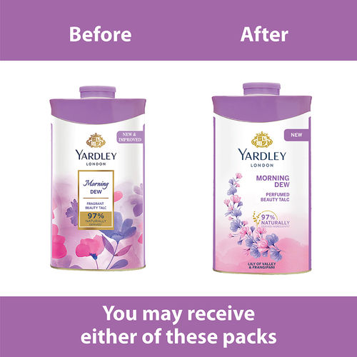 Buy Yardley London Morning Dew Perfumed Talc Online