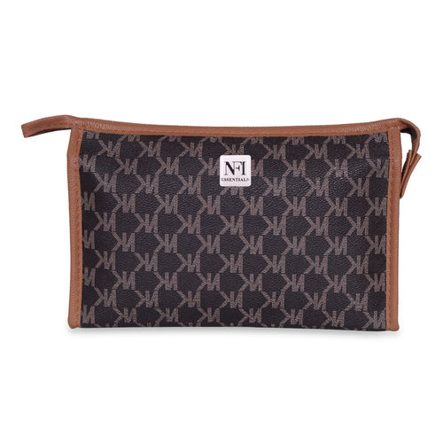 NFI Essentials Makeup Pouch For Women Stylish Makeup Bag Accessories Travel Cosmetic  Bags (brown): Buy NFI Essentials Makeup Pouch For Women Stylish Makeup Bag  Accessories Travel Cosmetic Bags (brown) Online at Best