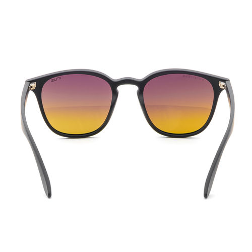 IRUS Men Polarised Multi-Color Lens Cat Eye Sunglasses (50)